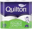 Quilton 3-Ply Double Length Toilet Tissue 20 pack