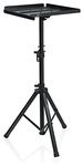 Gator Frameworks Heavy Duty Deluxe Adjustable Multi-Media Gear Stand Featuring 100x100 Vesa Mounting Brackets | Ideal for Laptops and more; Min/Max Height - 36"/48" (GFW-UTL-MEDIATRAY2)