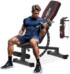 Adjustable Weight Bench,Workout Bench for Home Gym, 1200 LB Stable Incline Decline Bench for Full Body Workout