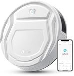 Lefant Robot Vacuum, 2200Pa Strong Suction, 120 Min Runtime, Self-Charging Robot Vacuum Cleaner, Slim, Quiet, WiFi/App/Alexa, 6 Cleaning Modes Ideal for Pet Hair, Hard Floor (M210 Pro White)