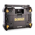 DEWALT DWST1-81079-GB TSTAK Connect Radio and Charger 6 Speakers 45 Watts, W, 18 V, Multi-Coloured, 52 x 40 x 18