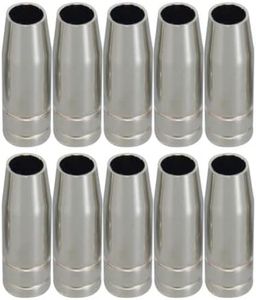 RIVERWELD 15AK MB15 MIG MAG CO2 Welding Torch of 145.0075 Conical Nozzle Shield Cup Gas Nozzle 10pk