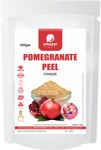 AmazerCare Natural Pomegranate Peel Powder | Skin & Hare Care | 100% Natural Face pack for Acne-Spot Treatment | Face & Body Scrub | Hair fall Treatment (200 gm) Pouch Packing