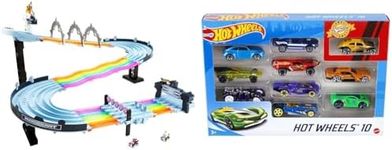 Hot Wheels Mario Kart Rainbow Road 