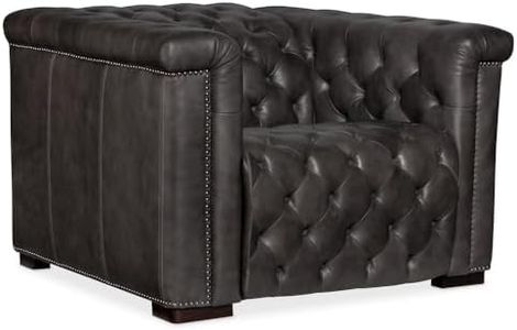 Hooker Furnishings Recliner in Full-Grain Leather for the Living Room in Heritage-Craft Construction