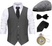 Gionforsy 1920s Mens Vest Accessori