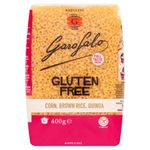 Garofalo Gluten Free Anellini Small Soup Pasta, 400g - Suitable for Coeliac and Vegan diets (Pack of 1)