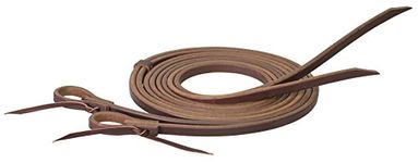 Weaver Leather Working Tack Extra Heavy Harness Split Reins, 1/2" x 8', Golden Chestnut