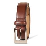 Amazon Essentials Men's Dress Belt, Tan, 42