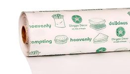 Dingga Decor Wrapping Paper Roll Wraps Eco-Friendly Sustainable Food Storage Wraps for Sandwich, Cheese, Fruit, Bread, Snacks (130 Meter Roll)