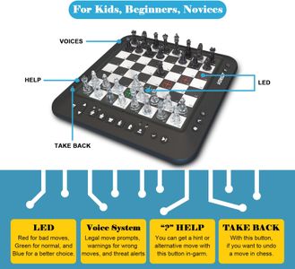 P6 Electronic Chess Board – Digital Game Set with Display