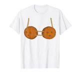 Coconut shell Bra Hawaii Costume carnival Men Women Funny T-Shirt