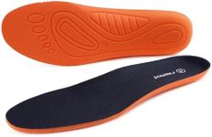 riemot Sport Insoles for Men & Women – Shock-Absorbing Sports Insole for Running, Walking, Cushioned Breathable Shoe Inserts for Hiking, Active Lifestyles Soft Inner Soles, Navy, UK 7