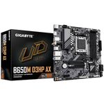 Gigabyte B650M D3HP AX Motherboard - Supports AMD AM5 CPUs, 5+2+2 Phases Digital VRM, up to 7600MHz DDR5 (OC), 2xPCIe 4.0 M.2, Wi-Fi 6E, 2.5GbE LAN, USB 3.2 Gen 1