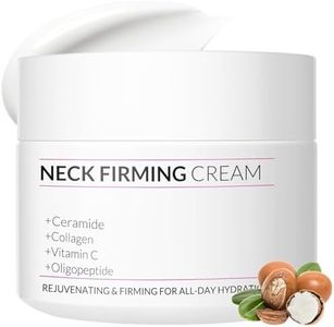 VicGFHS Neck Firming Creams for Tightening and Firming, Moisturizer Face Cream with Collagen, Hyaluronic Acid, Day & Night Anti-Aging Skin Tightening Cream for Neck, Décolleté & Face – 1.7Fl Oz