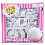 Rhode Island Novelty Toy Ceramic Tea Set, 13-Piece