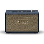 Marshall Acton III Bluetooth Home Speaker - Plug-in Bluetooth Speaker | Loud Stereo Sound with Bass and Treble Controls | 3.5 mm Aux Input - Midnight Blue