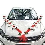 Mersuii Wedding Car Front Flower De