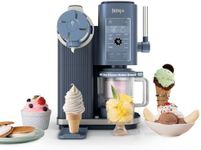Ninja Creami Scoop & Swirl 13-in-1 Ice Cream and Soft Serve Maker, NC701BL