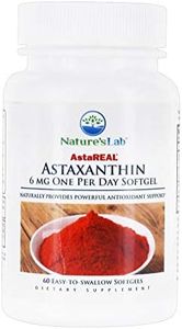 Nature's Lab AstaREAL Astaxanthin - 6mg of Potent Antioxidants - 60 Capsules (2 Month Supply)