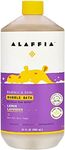 Alaffia Everyday Shea Bubble Bath for Babies & Kids, Gentle for Sensitive to Very Dry Skin Types, Ethically Traded, Non-GMO, Lemon Lavender, 32 Ounces