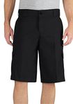 Dickies mens 13" Relaxed Fit Flex Twill Cargo Short, Black, W44 US