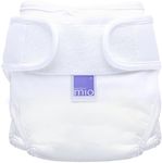 Bambino Mio, mioduo reusable nappy cover, white, size 1 (<9kgs)