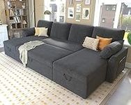 VanAcc Sleeper Sofa, 110 inch Overi