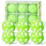 Shoe Deodorizing Balls, Jasmine Scented Deodorizer Balls for Sneakers Cars Lockers Wardrobes 6 Pack