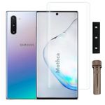 Mothca Premium Curved UV Tempered Glass For Samsung Galaxy Note 10 Plus (Pack of 1) Advanced Border Less Full Screen Coverage UV Screen Protector Guard With Installation Kit