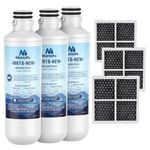 MARRIOTTO Water Filter LT1000PC Replacement for Refrigerator and LT120F ADQ73334008 Fresh Air Filter, Compatible with LT1000P/PC/PCS, LT1000PC,LT-1000PC, MDJ64844601, ADQ747935 ADQ74793504