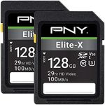 PNY 128GB Elite-X Class 10 U3 V30 S