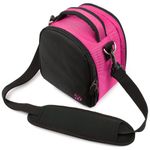 Pink Laurel Handbag Case for Nikon Coolpix L830 Digital SLR Camera