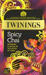 Twinings Spicy Chai 20 Tea Bags (Pack of 4, total 80 Tea Bags)