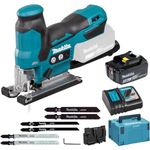 Makita DJV185RF1J Cordless Pendulum Jigsaw 18 V / 3.0 Ah 1 Battery + Charger in MAKPAC