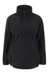 Mountain Warehouse Cosy Maternity Sherpa Half-Zip Fleece Black 10