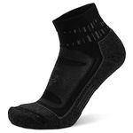 Balega Unisex Balega blister resist quarter, Black, M UK