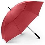 Pristine Umbrella Windproof Strong - Vented Mens Umbrella Windproof Strong - 92cm Long, 122cm Canopy