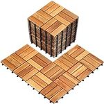 TimberWave Pack of 20 Deck Tiles, S