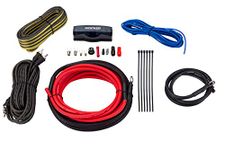 KICKER Accessories VK8 8AWG Amp Kit w/2-ch Interconnects