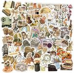 112pcs Vintage Aesthetic Stickers, 