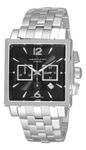 Hamilton Men's H32666135 Jazzmaster Black Square Chronograph Dial Watch