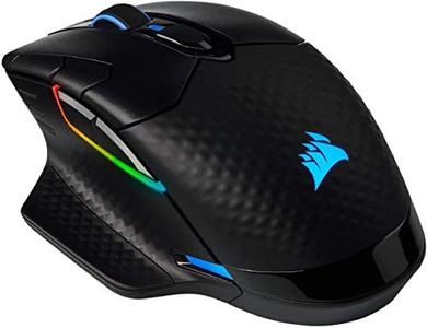 Corsair Dark Core RGB Pro SE, Wireless FPS/MOBA Gaming Mouse with Slipstream Technology, Black, Backlit RGB LED, 18000 DPI, Optical, Qi Wireless Charging Certified