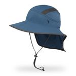 Sunday Afternoons Ultra Adventure Hat - Sun Hat for Men Women with Neck Flap, UPF 50+ UV Protective Hiking Fishing Hats, Wide Brim, Horizon, S/M