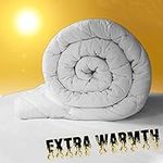 Value Comfort Home Heavy-Weight Extreme Warm 16.5 tog 100% Soft Silky Microfibre Feels Like Down Duvet Quilt King 16.5