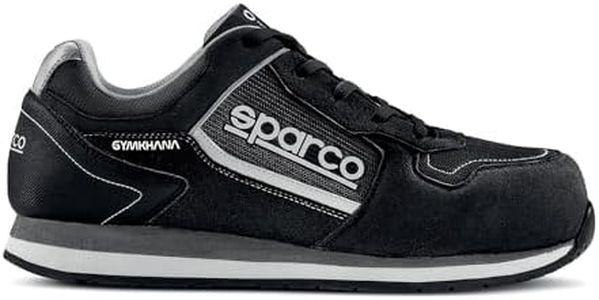 Sparco Unisex Gymkhana Industrial Shoe, Black, 9 US