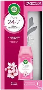 Air Wick Pure Cherry Blossom Automatic Spray Starter Kit, 157g