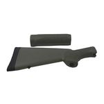 Hogue HO08212 Stock Remington 870 Overrubber Shotgun Stock Kit with Forend, Olive Drab Green (08212)