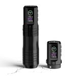 EZ P3 Pro Turbo Tattoo Gun - 6 Strokes 2.5-5.0mm Direct Drive Tattoo Machine with Brushless Motor, Dual OLED Digital Display 1600mAh Battery Power Rotary Tattoo Pen