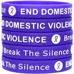 SayitBands 5 End Domestic Violence Wristband Bracelets